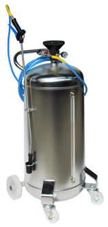 schiumogeno 100 l inox